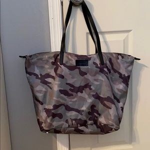 Nylon camo Rebecca Minkoff tote